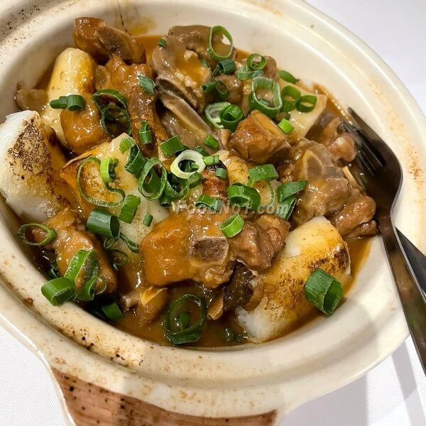 排骨腸粉煲英文