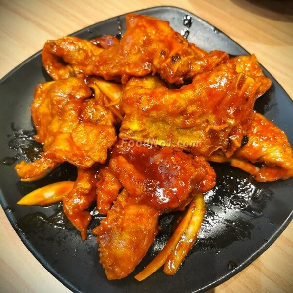 咕咾肉, 中式菜譜