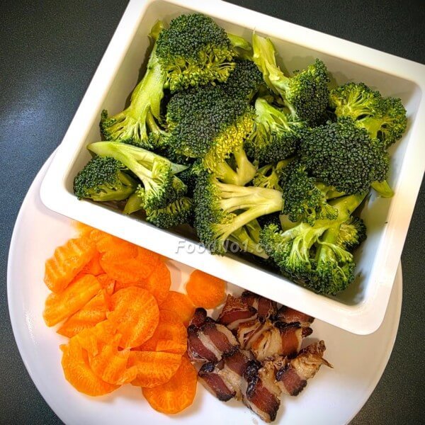 臘味鮮炒西蘭花-材料預備