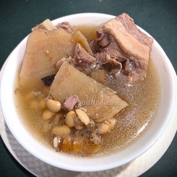 粉葛扁豆排骨湯「健脾袪濕」