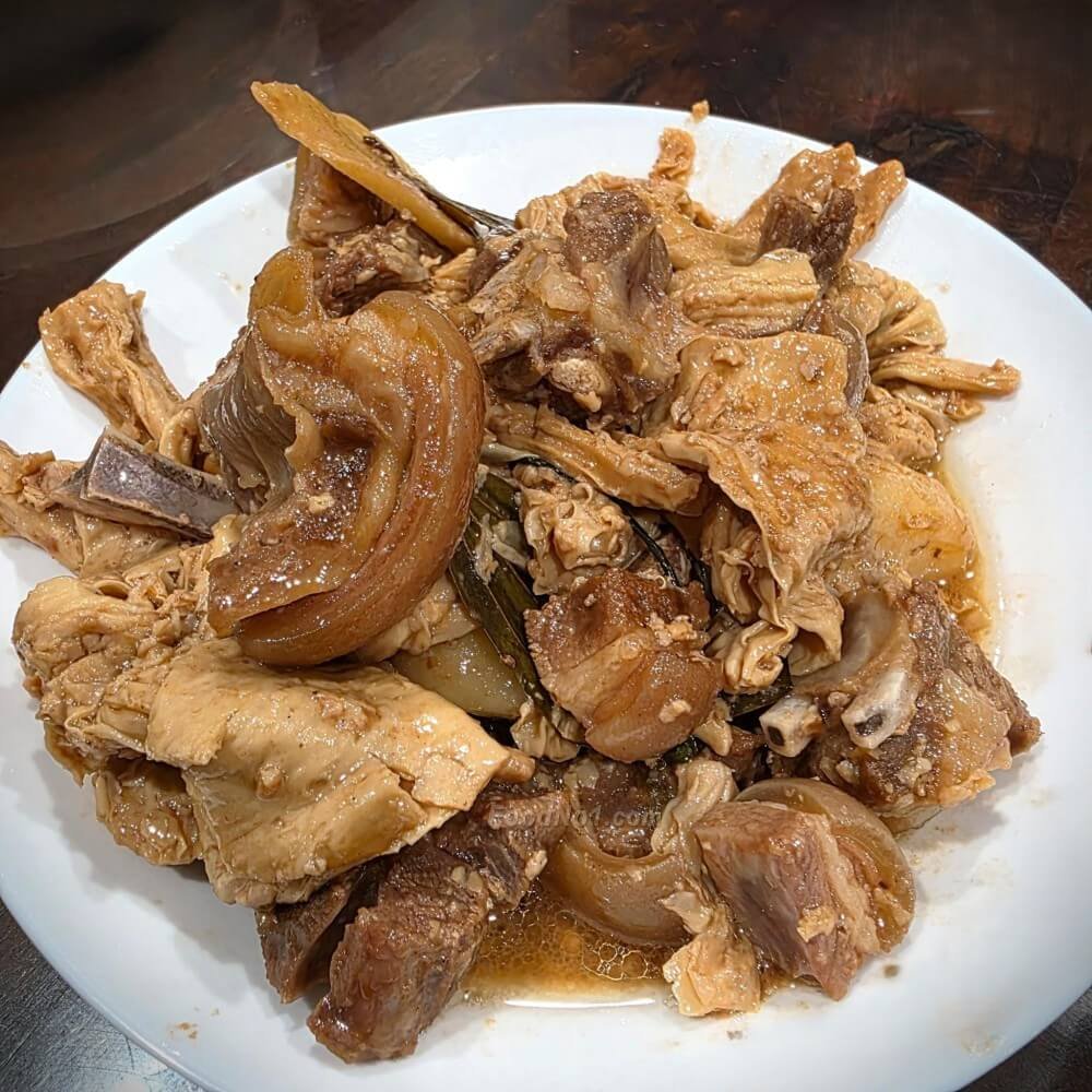 支竹馬蹄燜羊腩