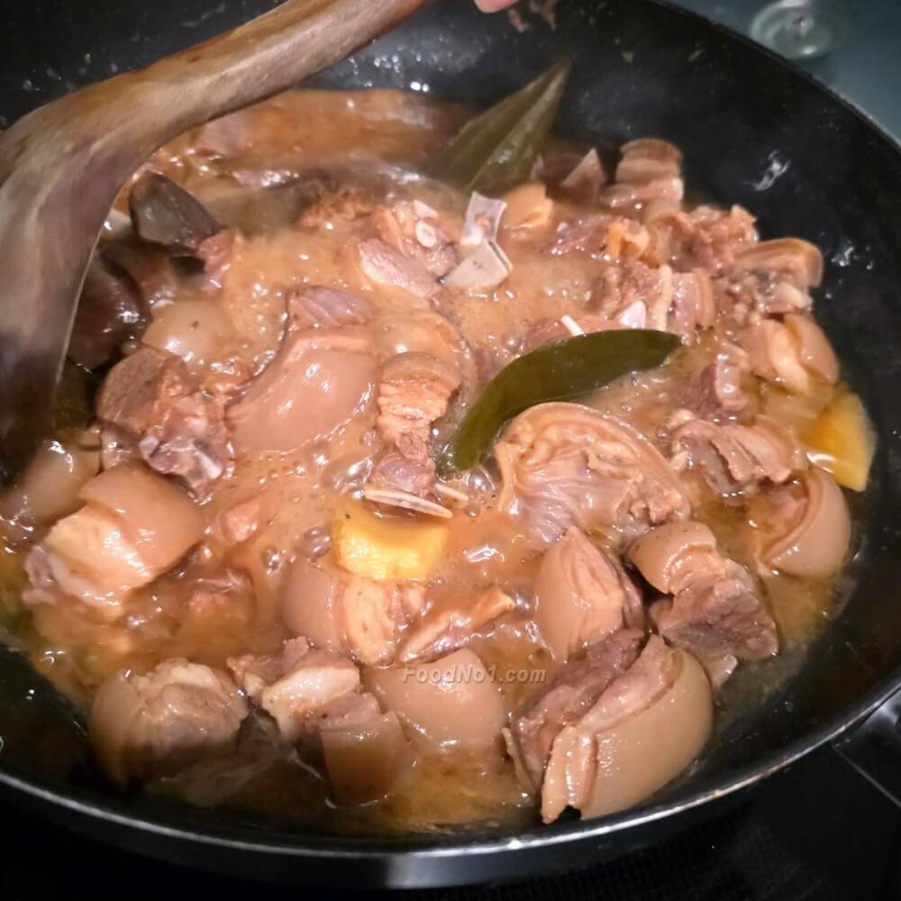 支竹馬蹄燜羊腩-2