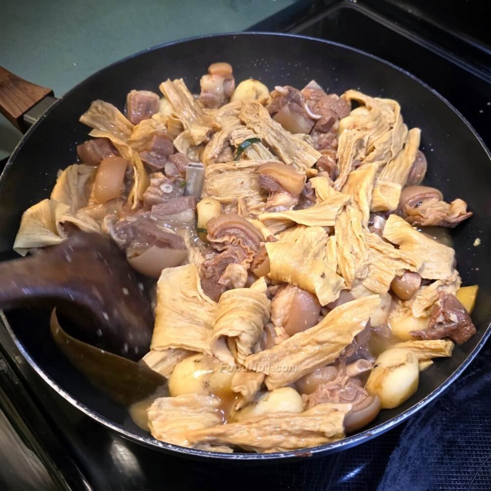 支竹馬蹄燜羊腩-3