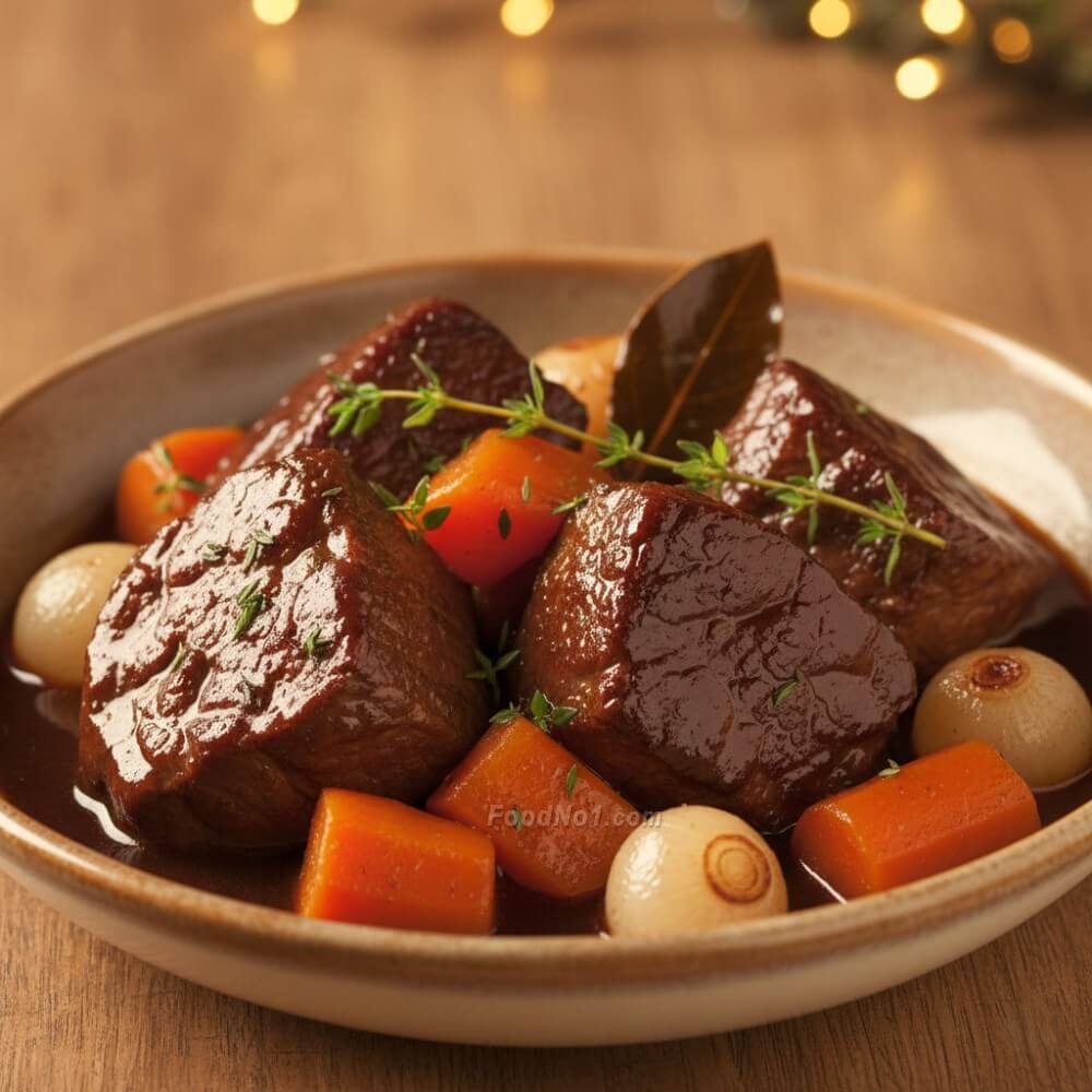 法式紅酒燴牛肉-美味