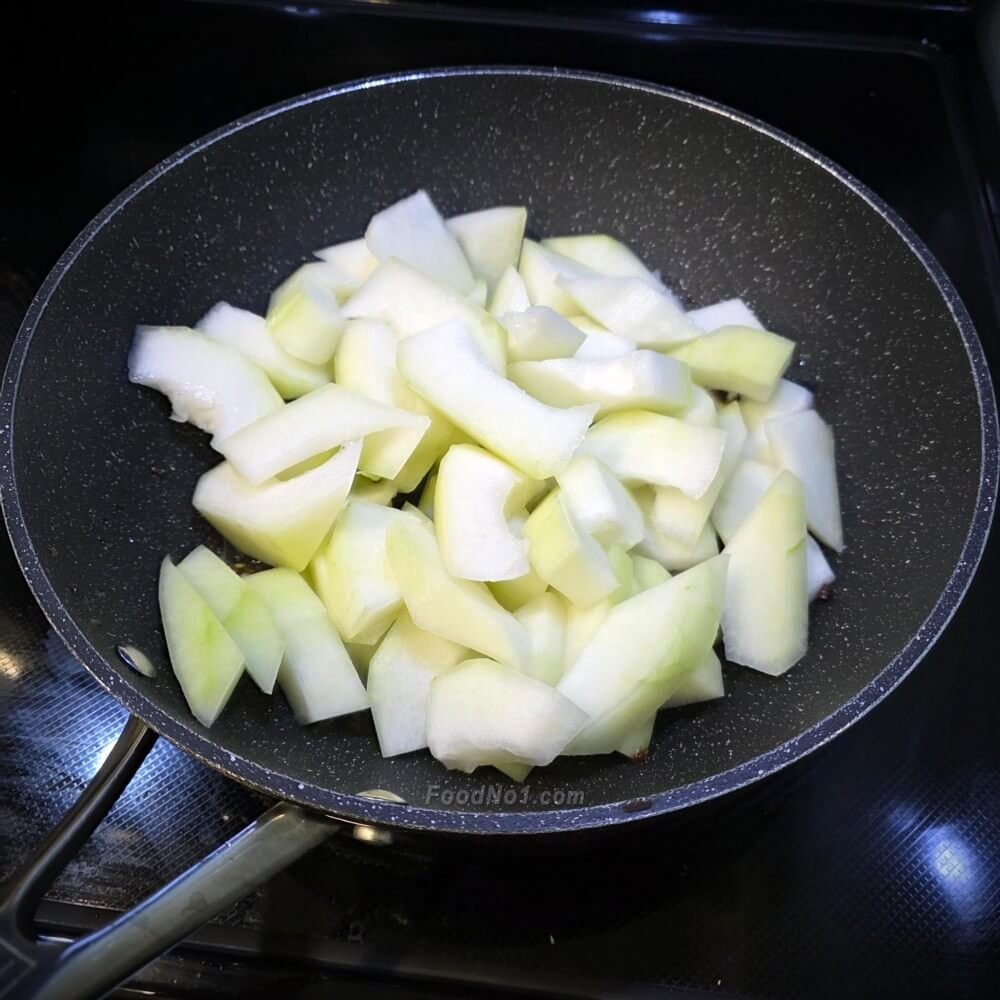 XO 醬爆炒爽脆冬瓜-大火快炒