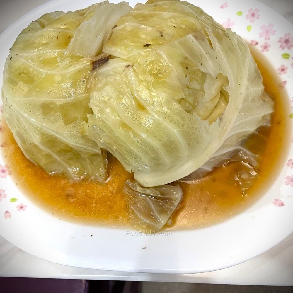 日式昆布醬油煮椰菜仔