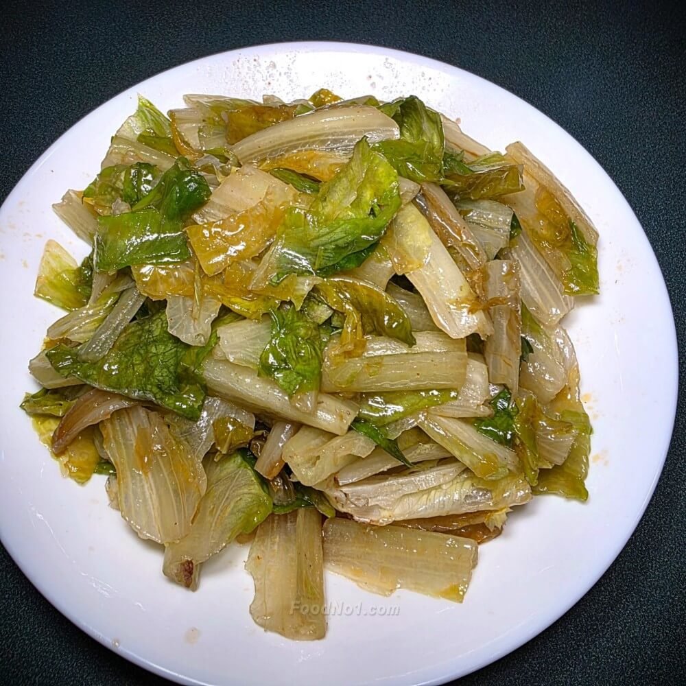 喜醬快炒羅馬生菜