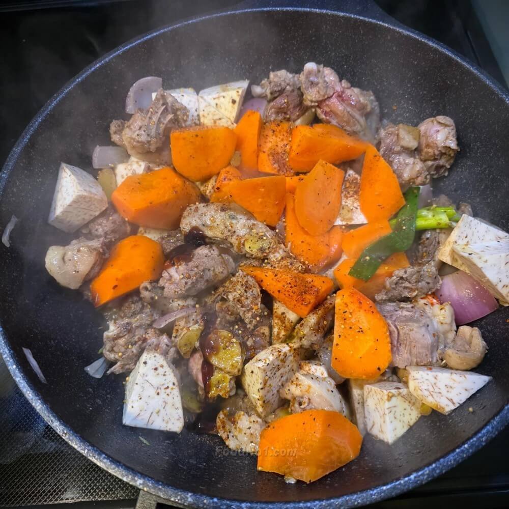 紅蘿蔔香芋鴨-可以上碟