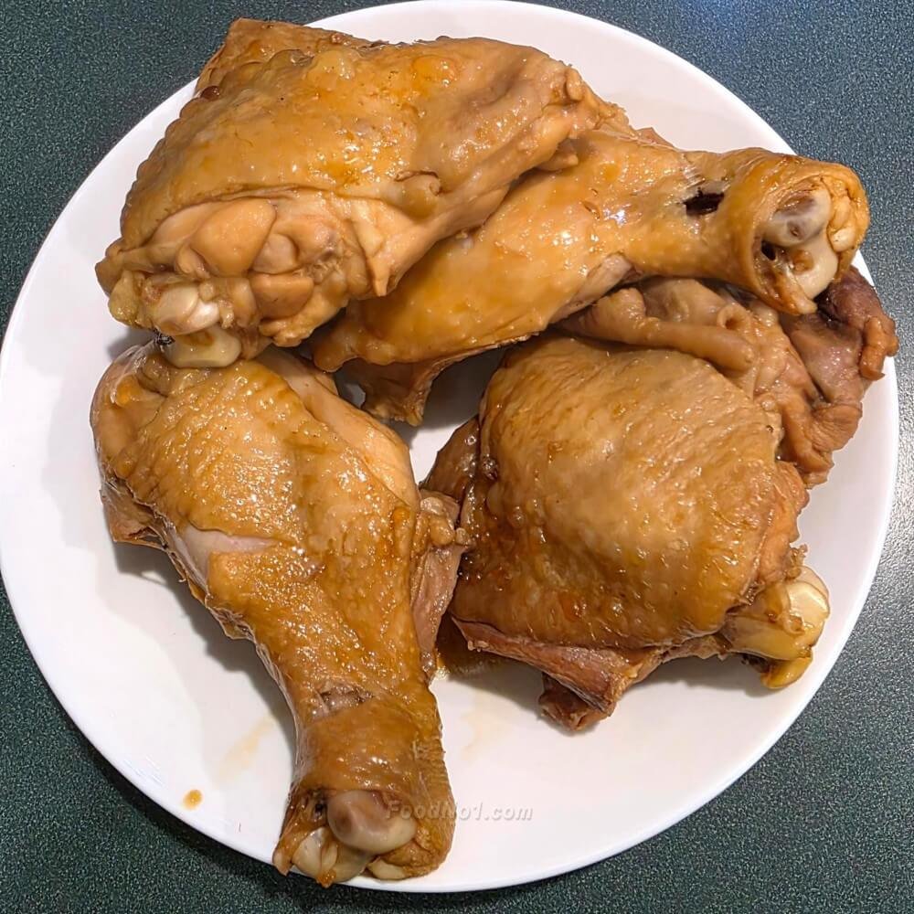 鹵水雞髀手撕雞