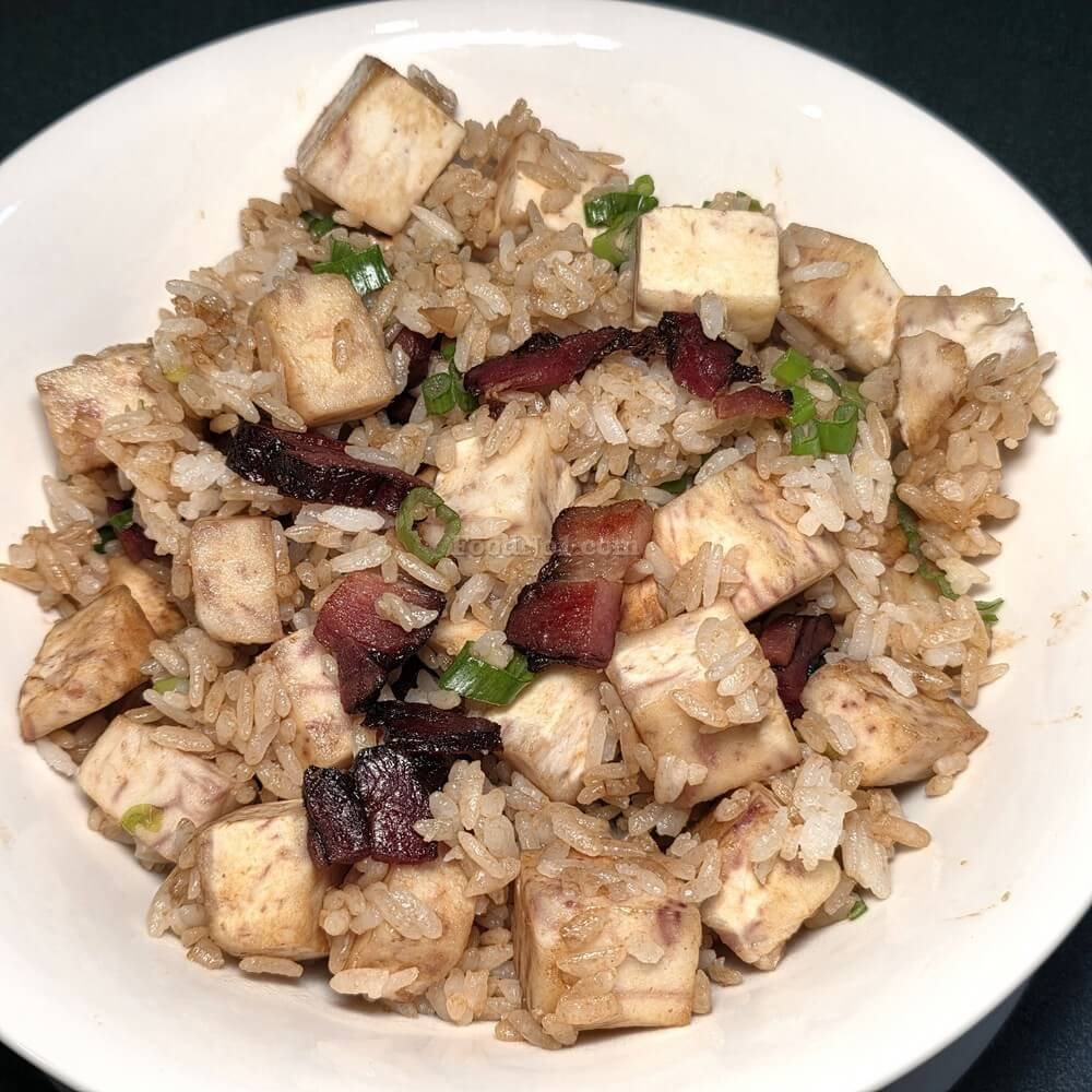 臘肉焦香芋頭焗飯