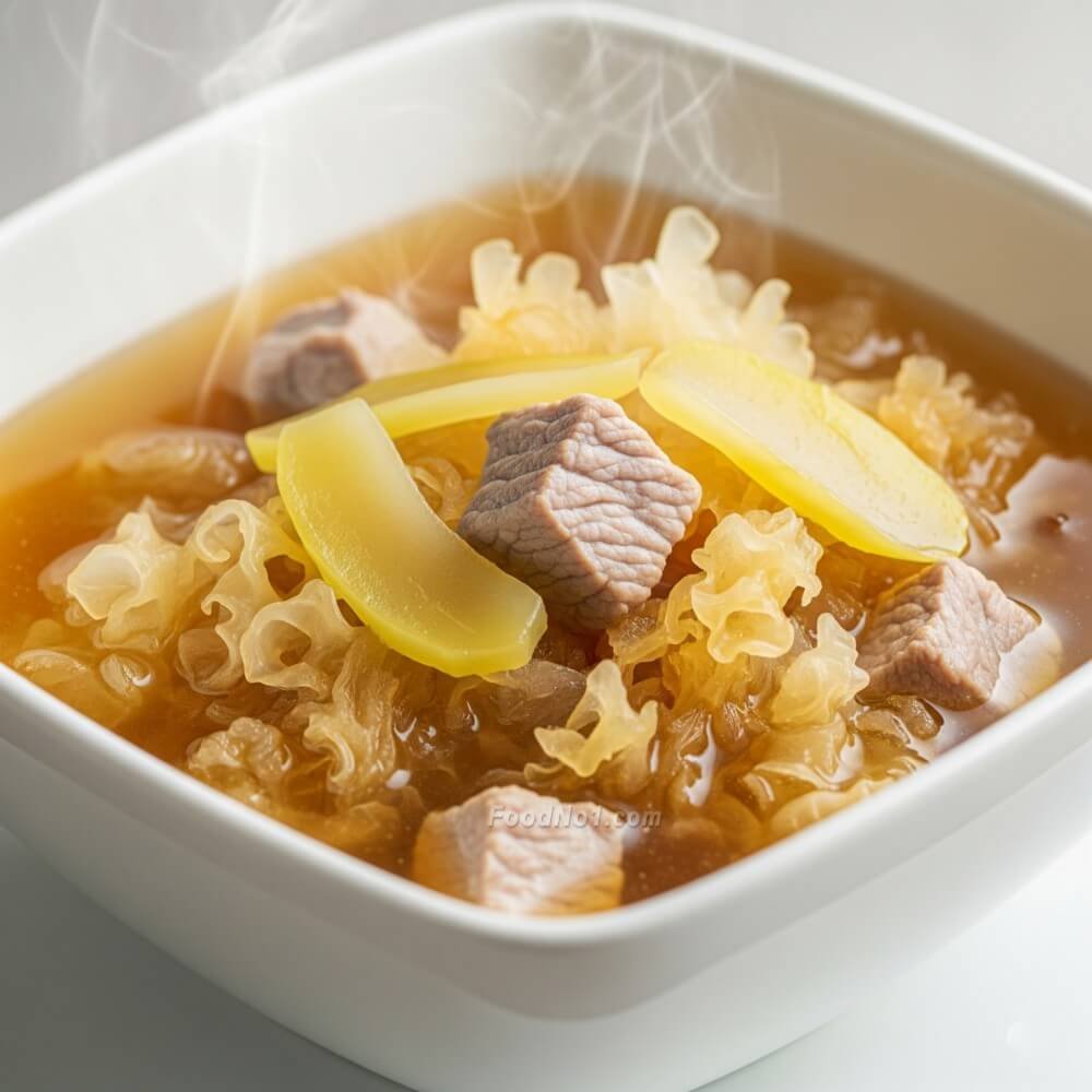沙參玉竹雪耳瘦肉湯