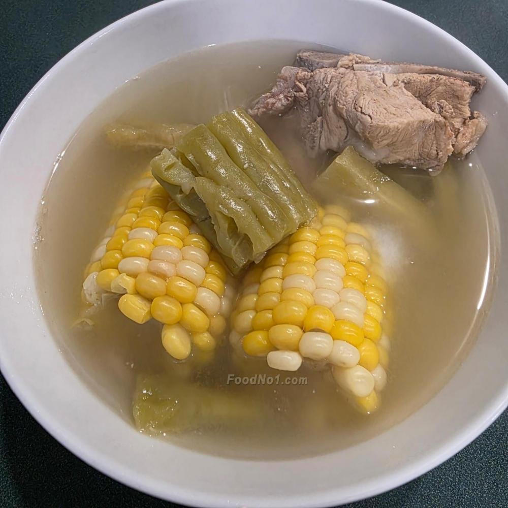 苦瓜粟米排骨湯-開胃解膩