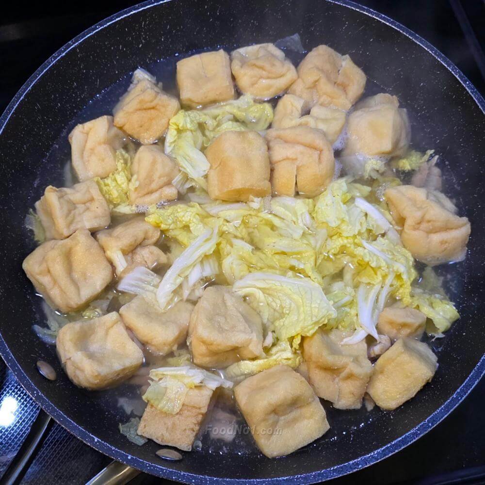 豆卜紹菜葉滾湯