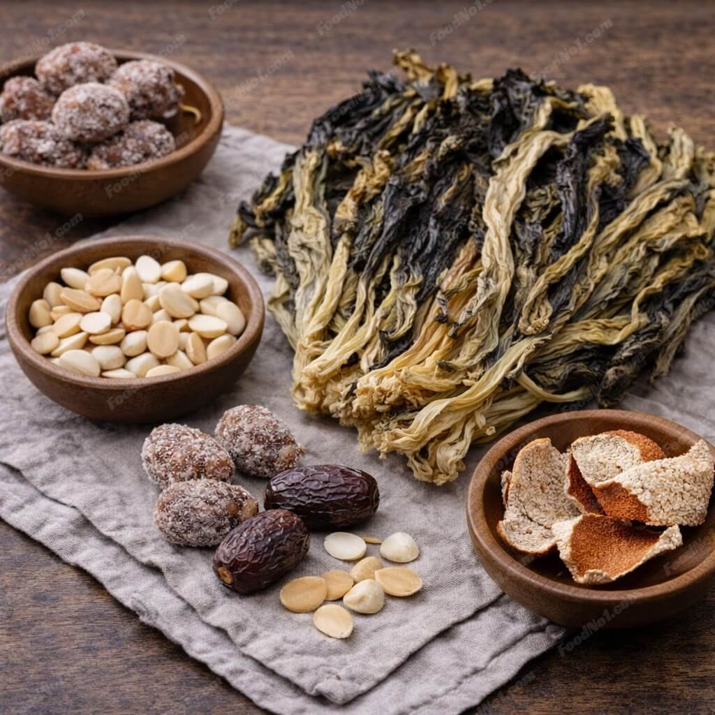 菜乾排骨湯-材料