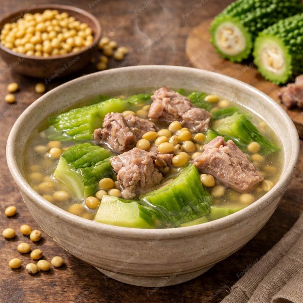 苦瓜黃豆排骨湯