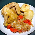 電飯煲鹽焗雞 電飯煲鹽焗雞做法、簡單鹽焗雞