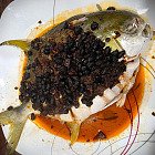 豆豉辣油蒸倉魚 豆豉辣油蒸倉魚