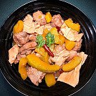 南乳支竹南瓜炆排骨 南乳支竹南瓜炆排骨