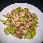 紅蔥醬爆炒青瓜雞丁 紅蔥醬爆炒青瓜雞丁