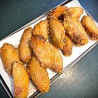 蒜香半煎炸雞翼 氣炸鍋蒜香雞翅、蒜香炸雞