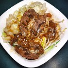 菜遠鹵牛展炒河 菜遠鹵牛展炒河