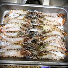 蒜茸粉絲蒸開邊蝦 蒜茸粉絲蒸開邊蝦