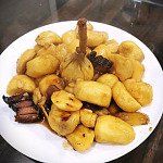 今日煮意 (#262) 臘肉炒茨菇 4001