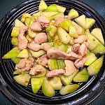 甜酸青瓜炒雞丁 甜酸青瓜炒雞丁