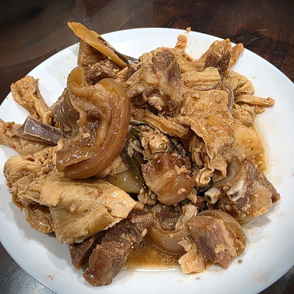 支竹馬蹄燜羊腩 支竹馬蹄燜羊腩