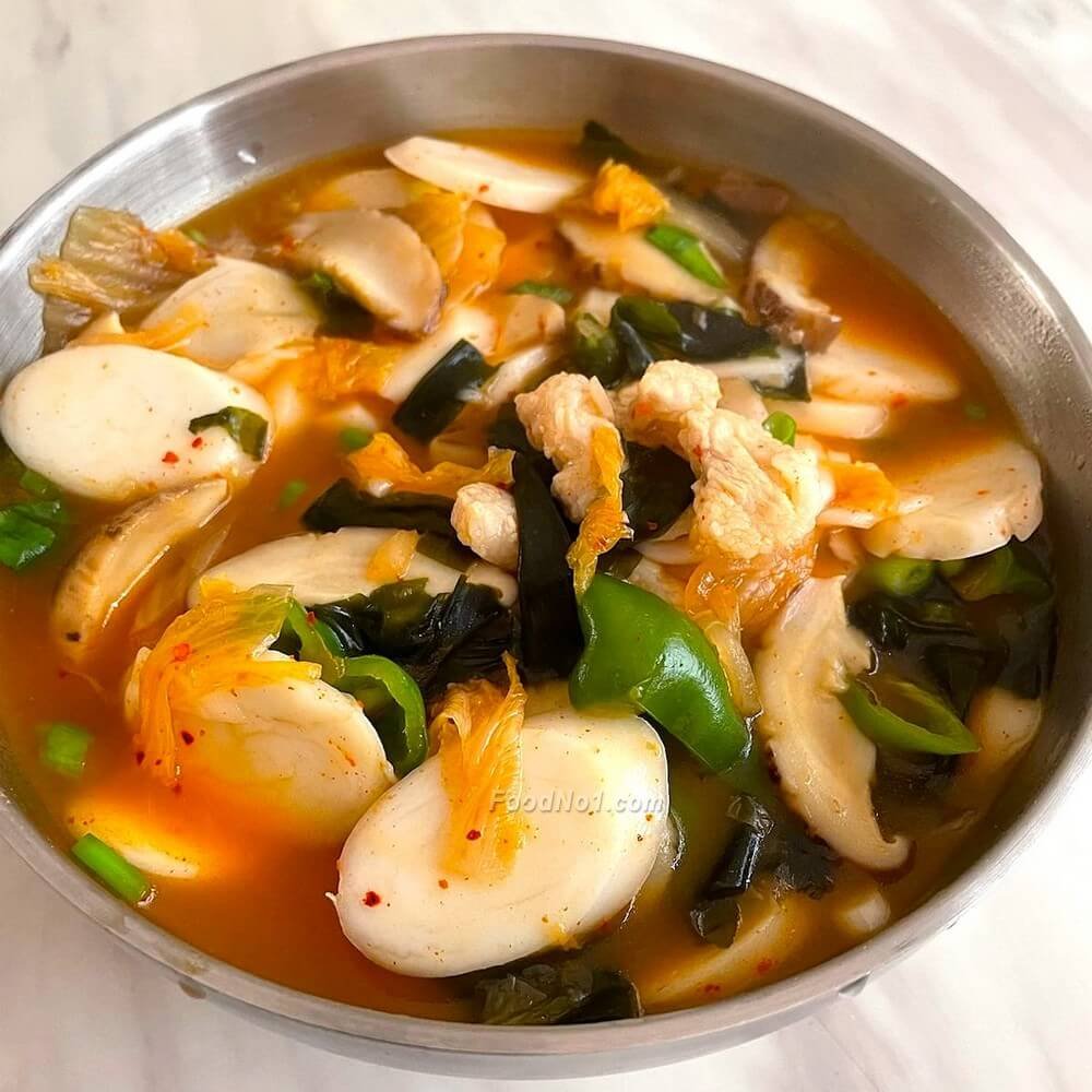 韓式泡菜年糕湯