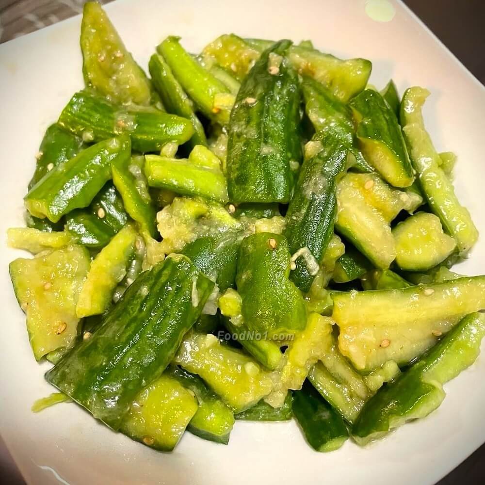 青檸蒜泥芝麻清瓜食譜、清爽開胃、夏天必備、健康飲食、低卡料理、簡單做法