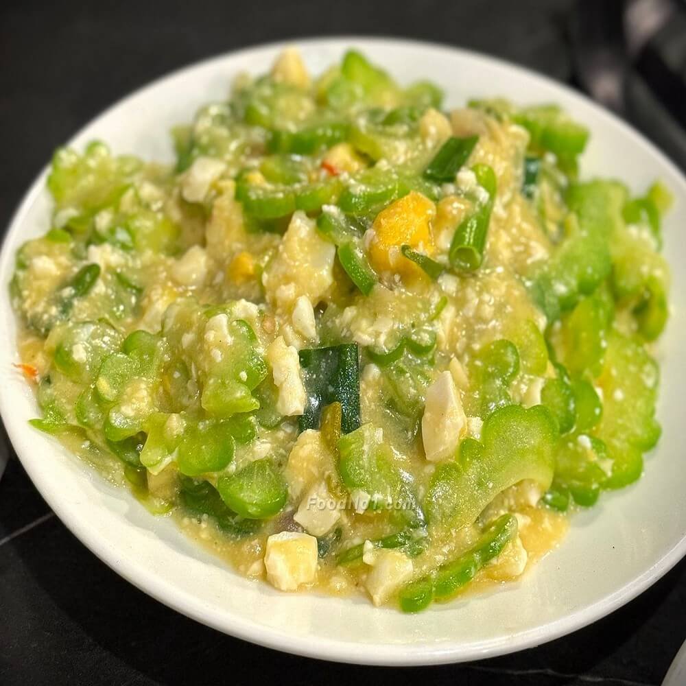 鹹蛋炒苦瓜 4089