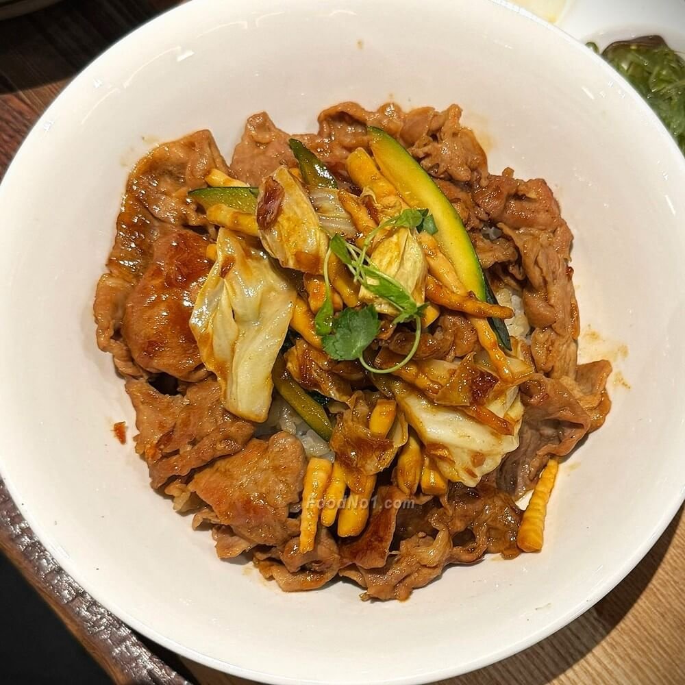 日式醬燒豬肉丼