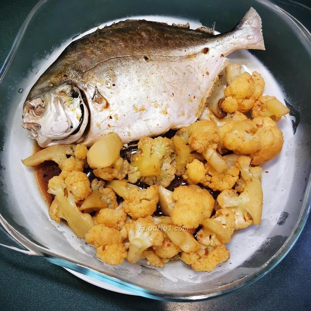 欖菜豉蒜蒸倉魚配惹味椰菜花 4059.0