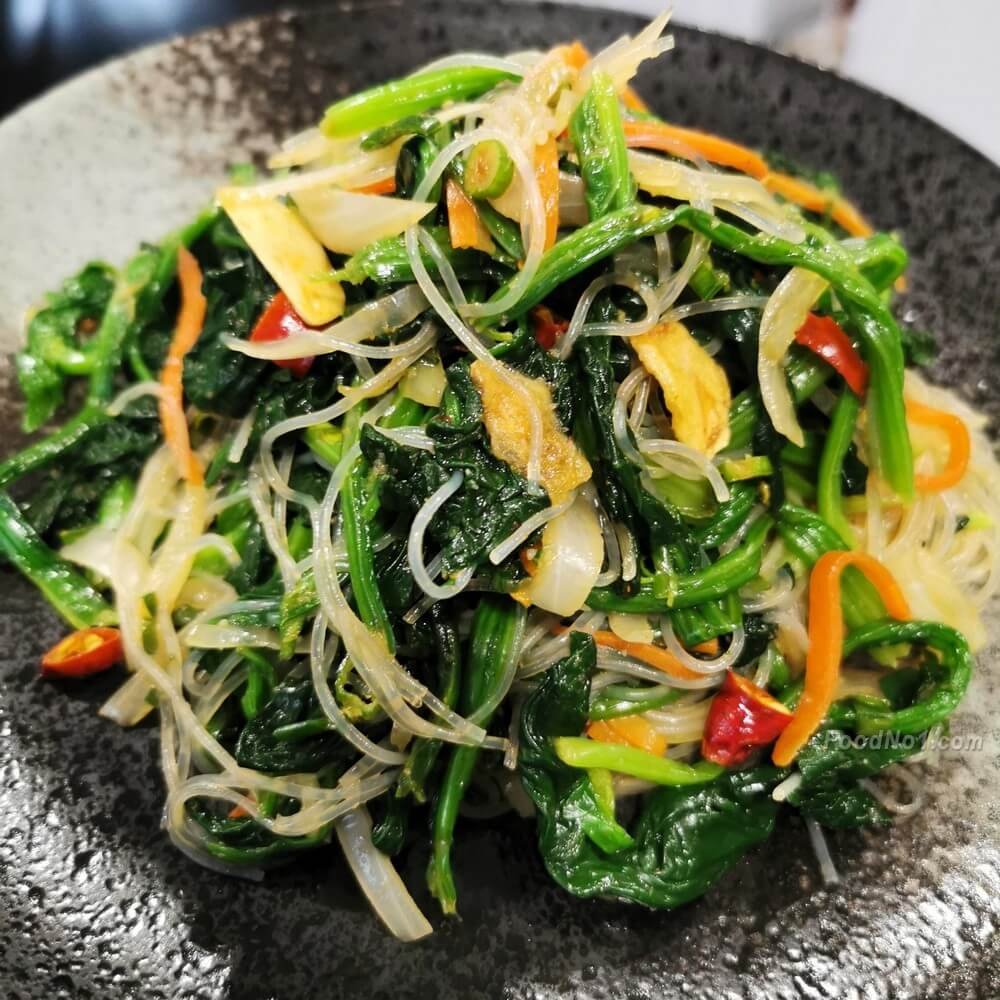 涼拌菠菜粉絲
