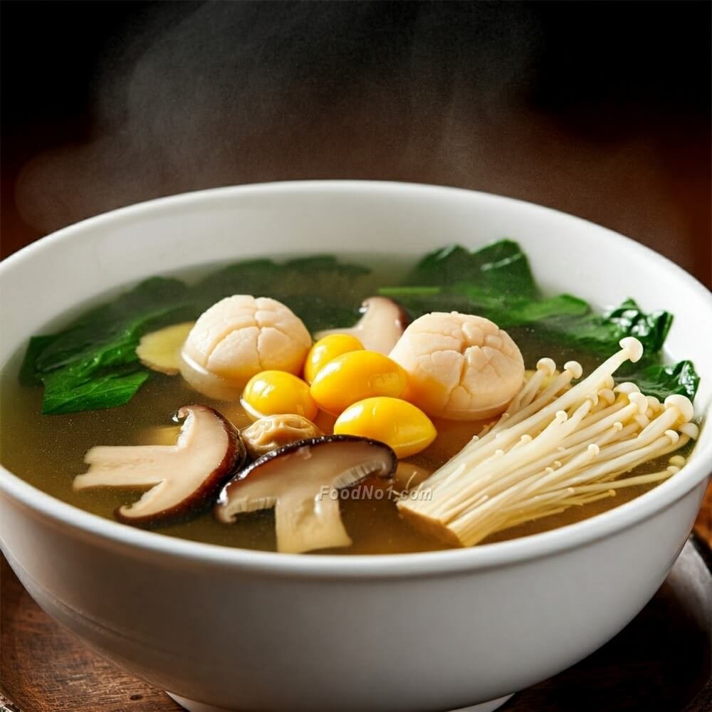 延年益壽,芥菜料理,干貝食譜,健康年菜,團圓飯菜單