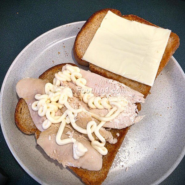 芝士番茄三文治做法