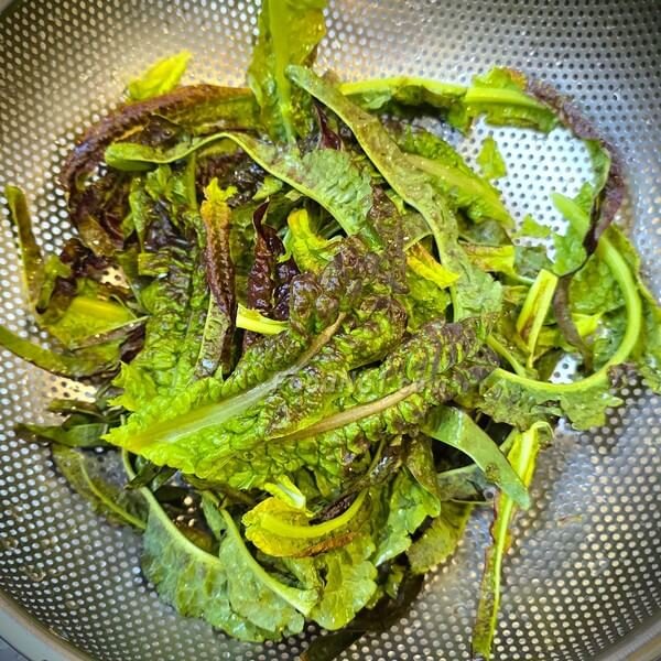 炒萵筍葉