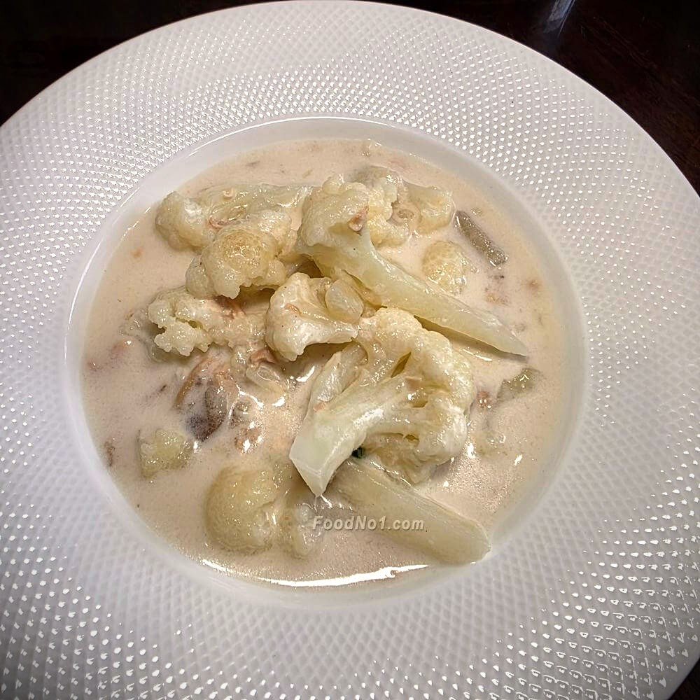 奶油椰菜花英式蜆週打湯 4308.0