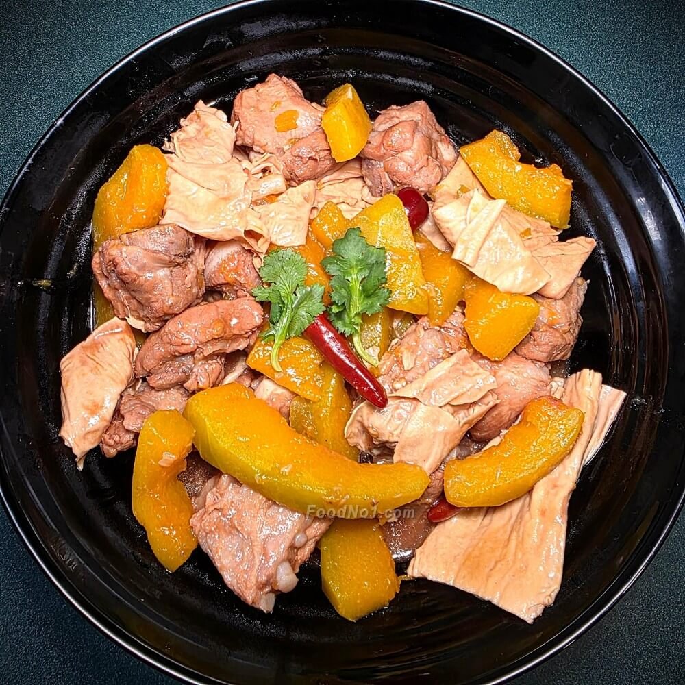 南乳支竹南瓜炆排骨 4305