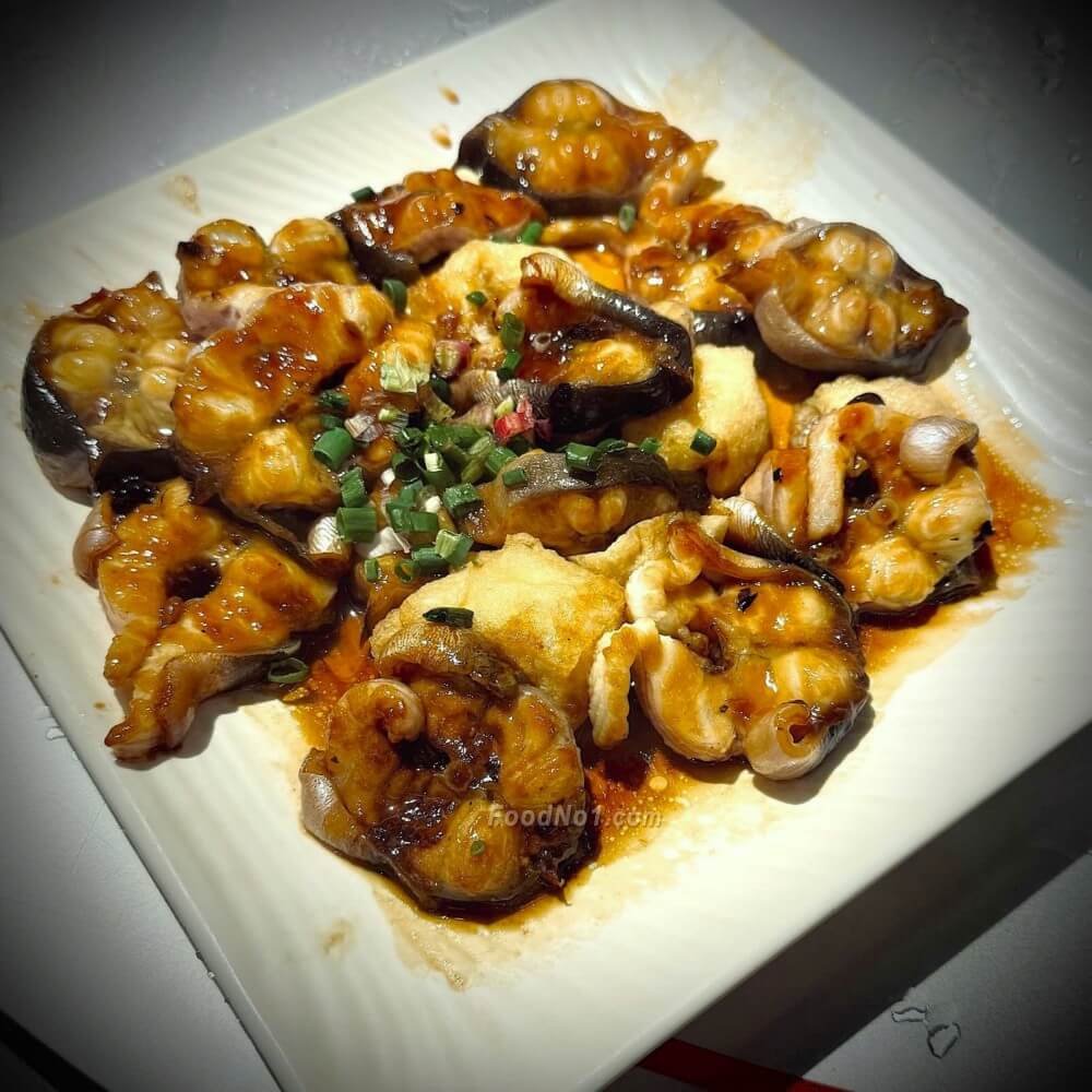 豉汁蒸白鱔 4333.0