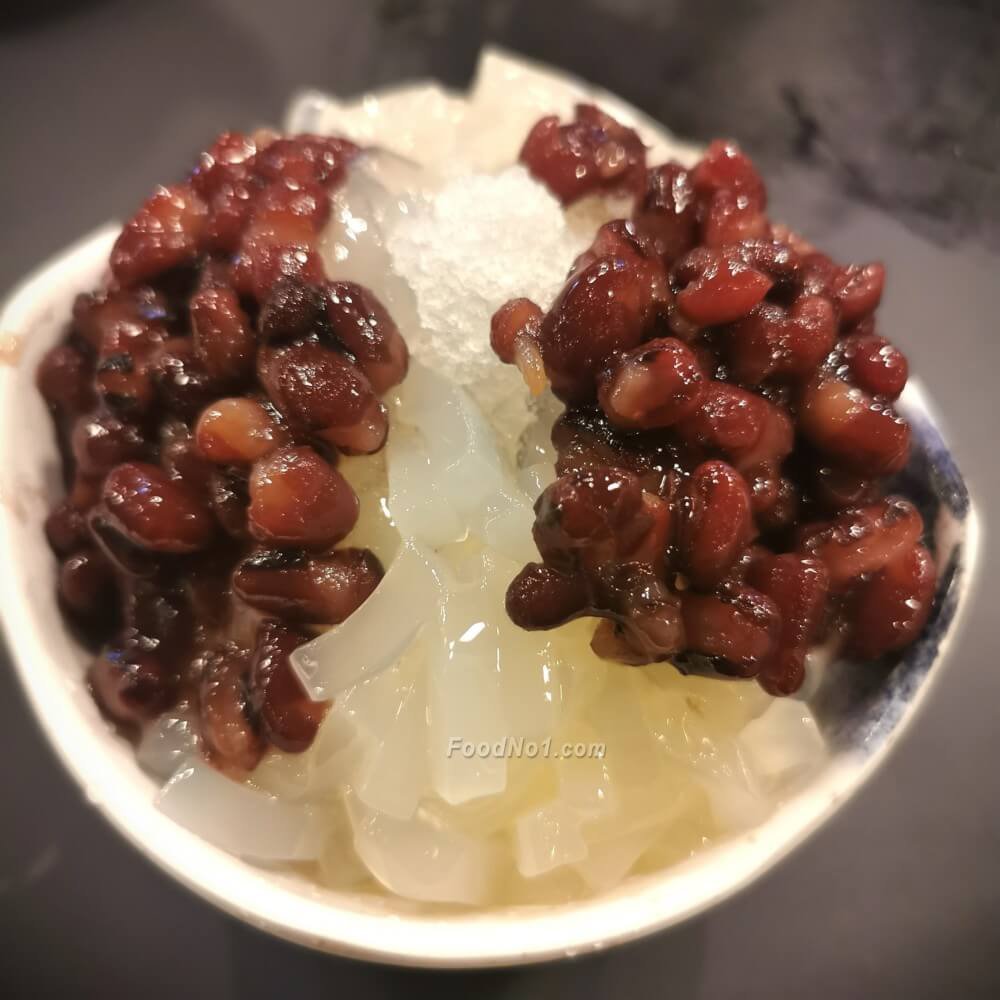 椰果條紅豆漿雪糕冰沙