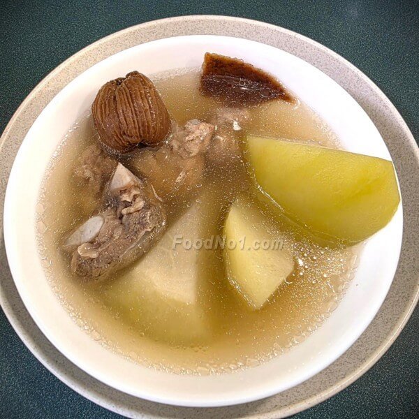 合掌瓜排骨湯,滋補湯