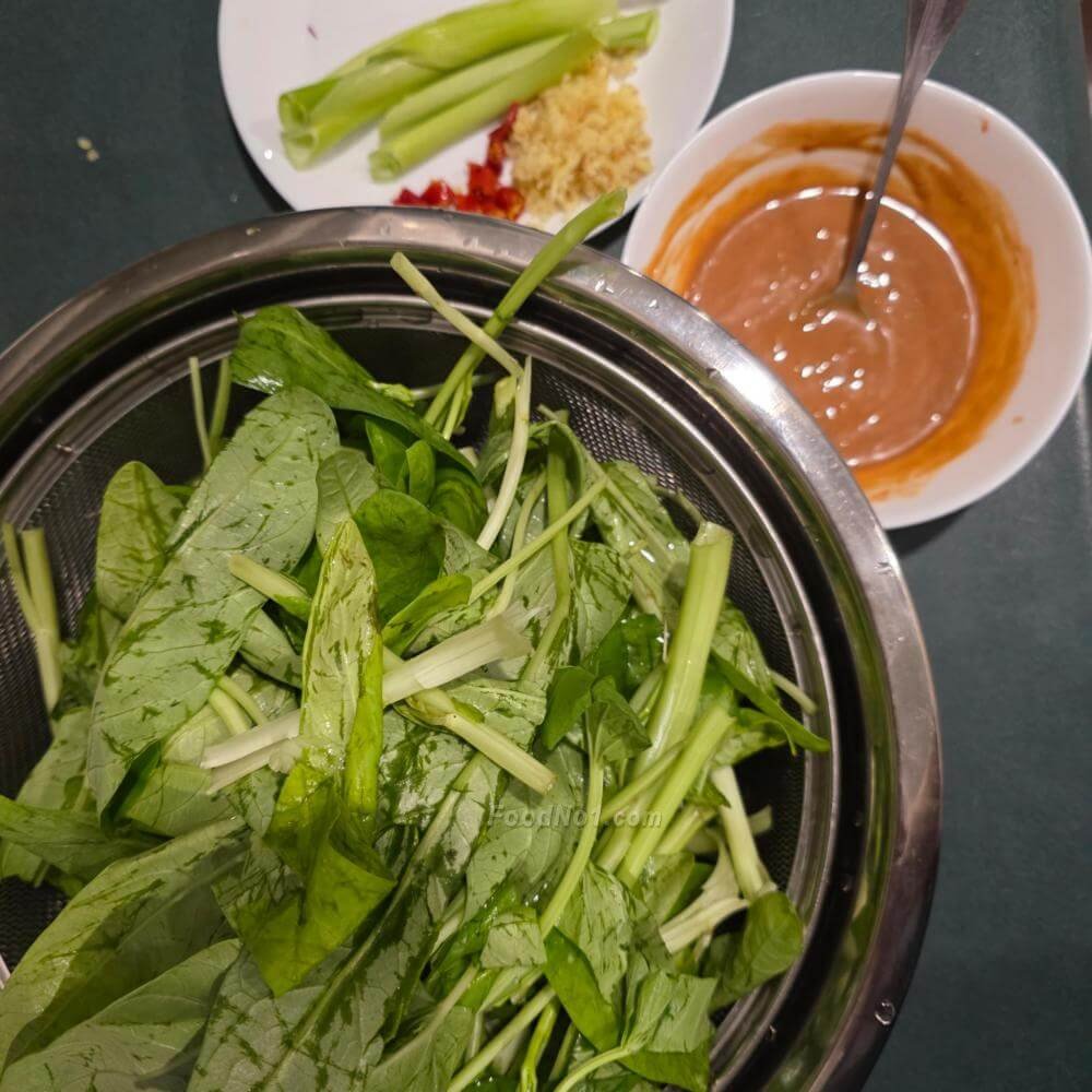 椒絲腐乳通菜-材料