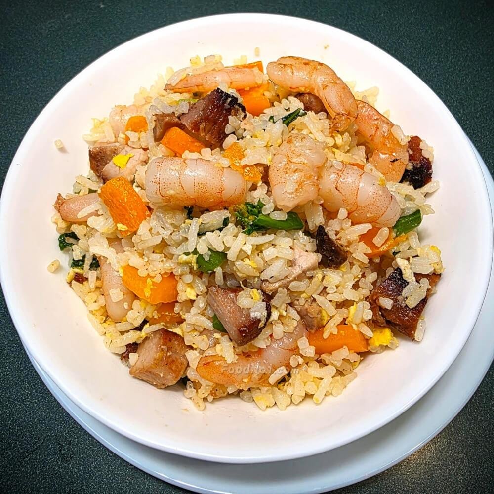 黃金叉燒蝦仁炒飯