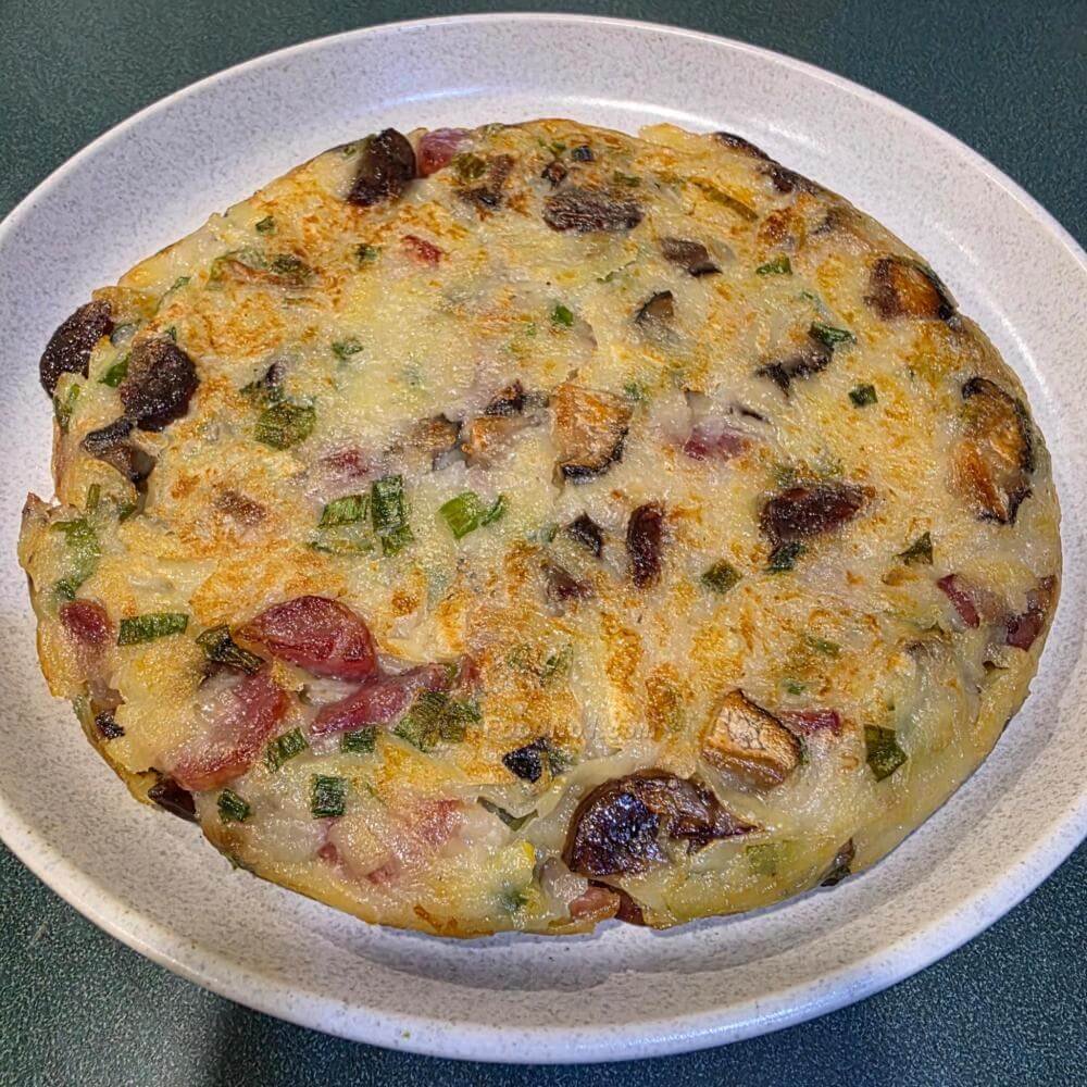 香煎蘿蔔薯仔餅-步驟