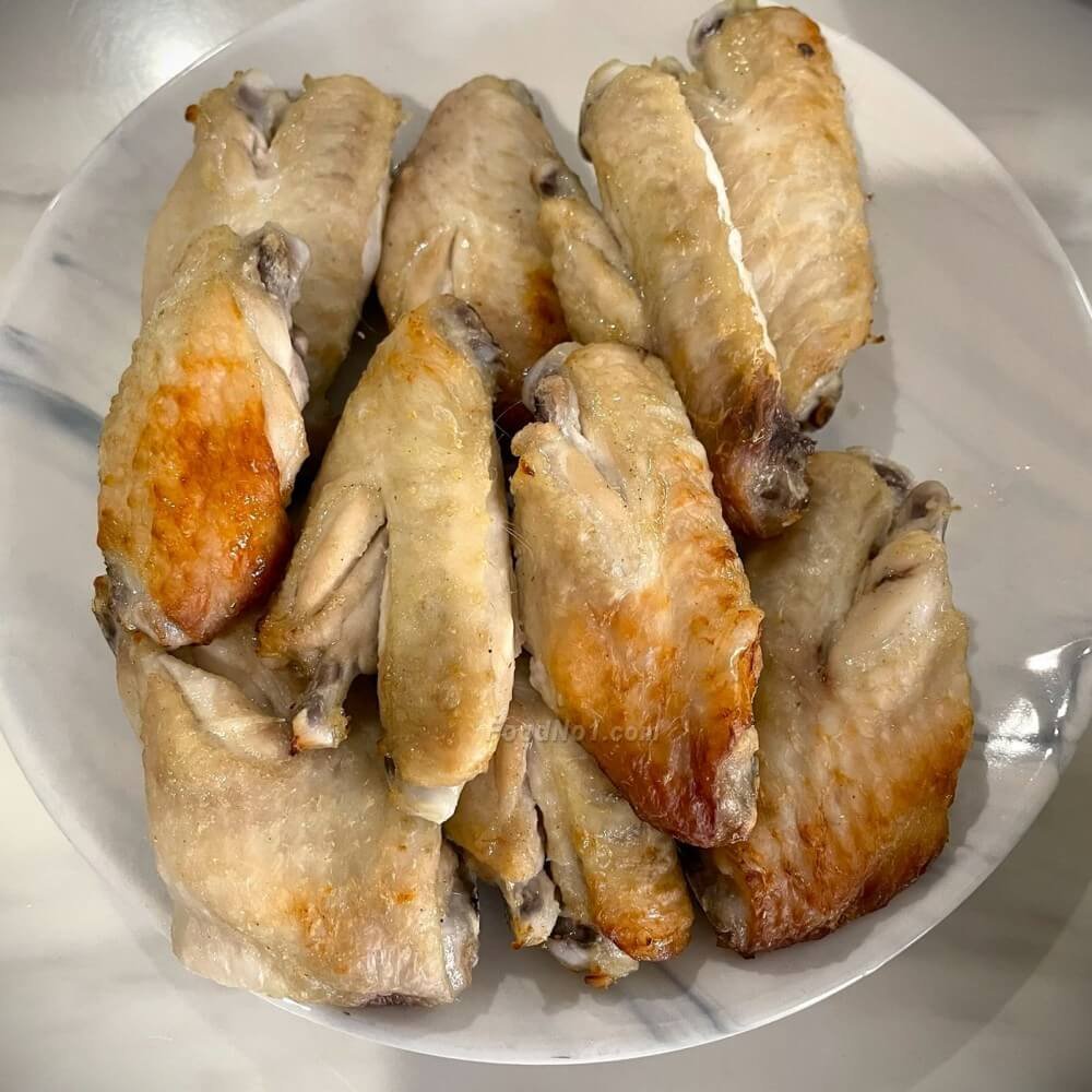 清蒸+烤焗雞翼