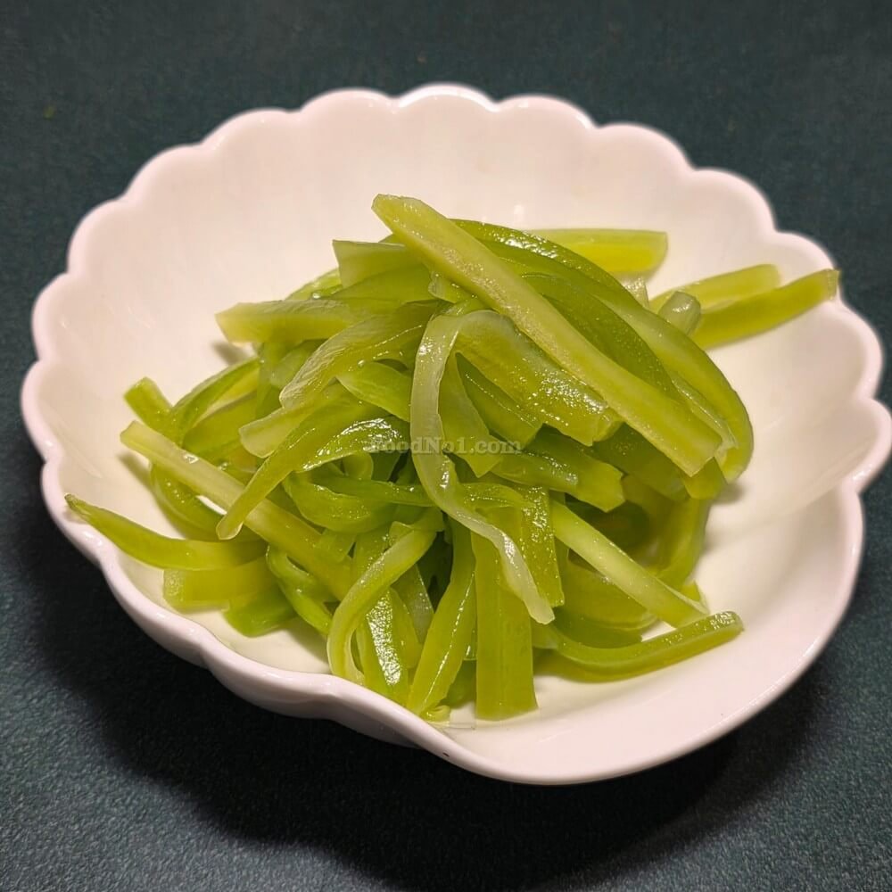 清爽甜酸萵筍絲