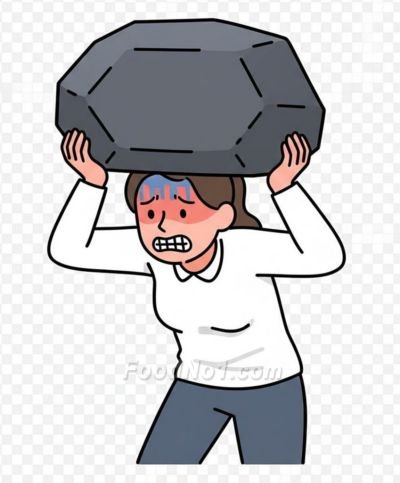 壓力頂到上心口