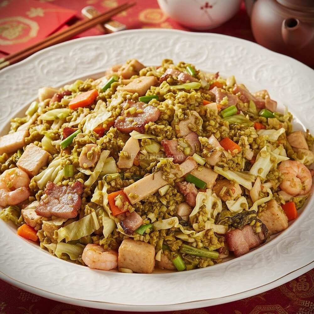 聚寶盆 雪菜大合炒